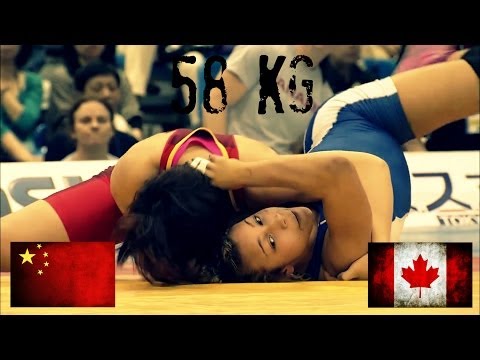 3rd Place Match - 58Kg -Women Wrestling World Cup 2014
