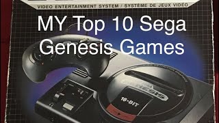 MY Top 10 Sega Genesis games. #Sega #Retro #16bit #SegaGenesis