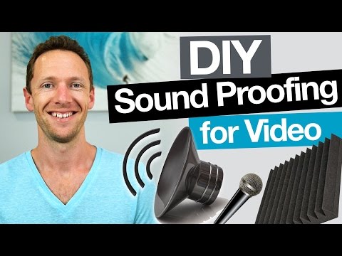 DIY Sound Proofing: Remove Echo and Increase Audio Quality in Videos! Video