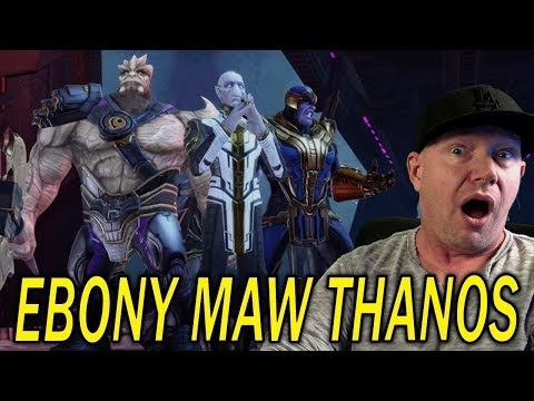 Ebony Maw Thanos Details - YoYo Orbs ONLY? - MARVEL Strike Force - MSF