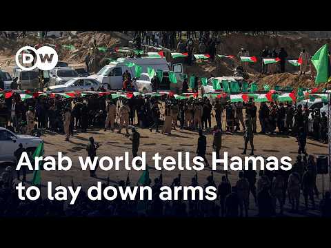 Arab states back call for Hamas to disarm | DW News