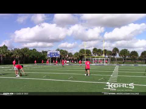 Joseph Kim   2022 National Underclassman Challenge