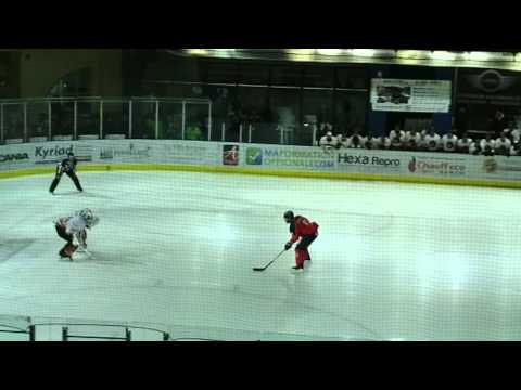 Séance de tirs aux buts entre les Ducs d'Angers et les Gamyo d'Epinal