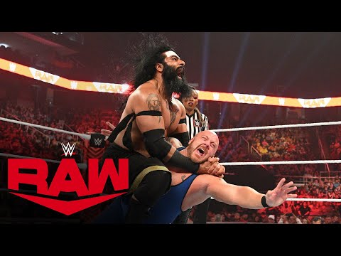 Veer Mahaan vs. Sam Smothers: Raw, April 25, 2022