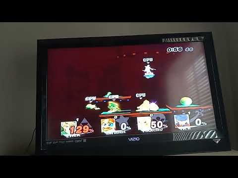 Super Smash Bros. Brawl Link (CPU) VS. King Dedede (CPU) VS. Pikachu (CPU) VS. Ike (CPU)
