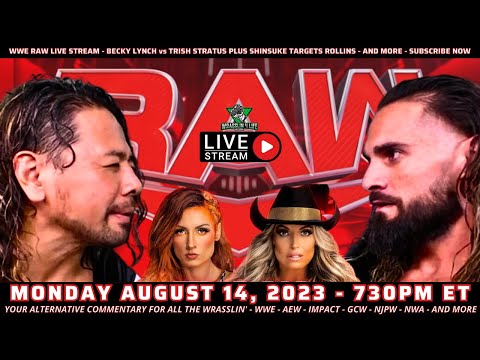 WWE RAW Live Stream - Trish Stratus vs Becky Lynch Plus Shinsuke eying Seth Rollins and more