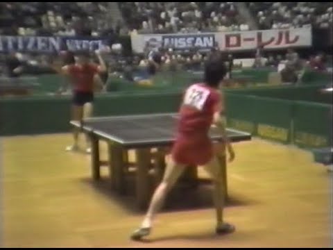 Kriston Zsolt vs Seiji Ono (JAPAN) 2-0  | 1983 TOKYO WORLD CHAMPIONSHIP