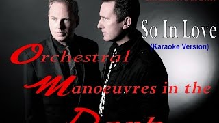 So In Love - OMD (Orchestral Manoeuvres in the Dark) - Karaoke Full