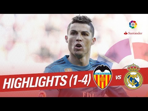 Highlights Valencia CF vs Real Madrid (1-4)