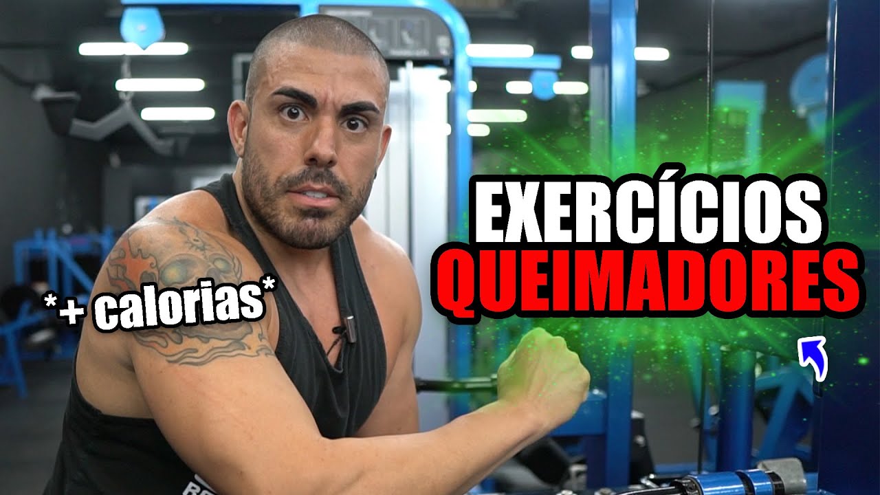 12 exercícios de musculação que mais gastam calorias