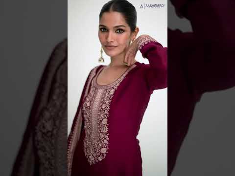 Aashirwad Syra Premium Silk Wholesale Designer Suits Catalog – product video thumbnail