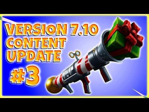 PATCH NOTES - Version 7.10 - Content Update #3 ~ Fortnite Save The World