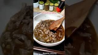 Download lagu resep daging sapi saus barbeque ❗❗ #shorts mp3