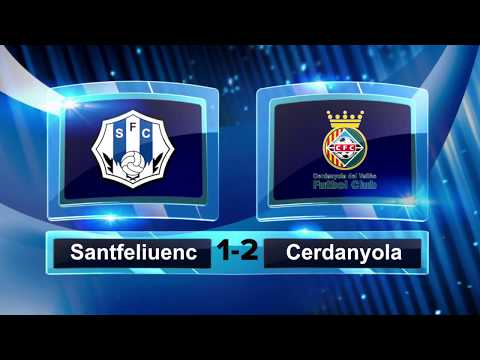 Resumen del Santfeliuenc 1-2 Cerdanyola