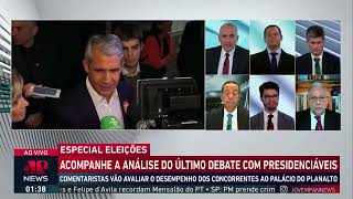 Análises sobre o último debate presidencial da Globo
