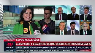 Análises sobre o último debate presidencial da Globo