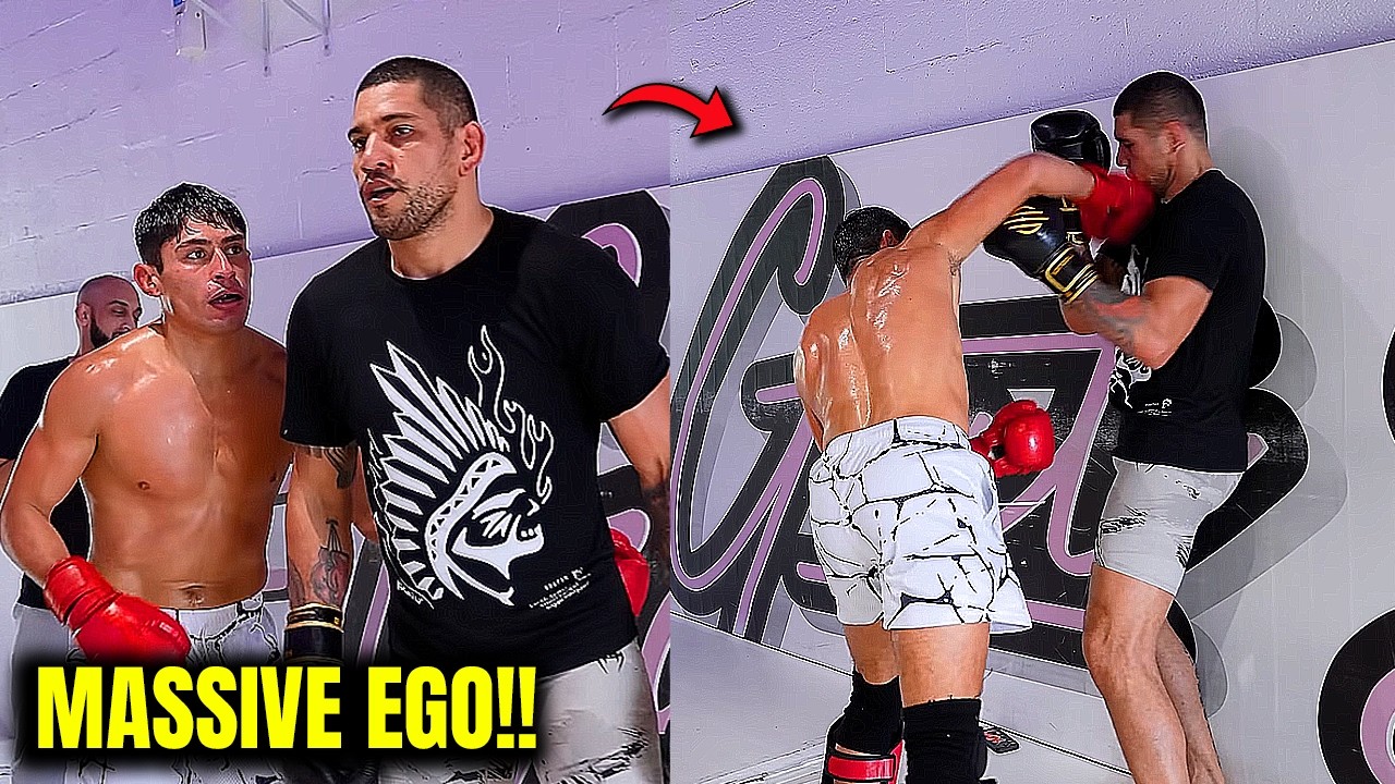 COCKY KID Tries To KO Alex Pereira In Sparring *NEW FOOTAGE*