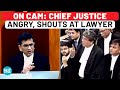 On Camera CJI Chandrachud Angry At Lawyer Calls Security During SC NEET Hearing NTA Paper Leak
