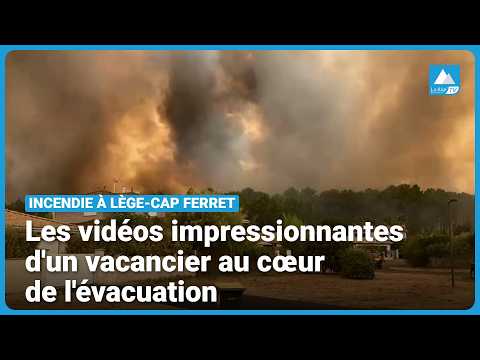 #incendie - « C’était la panique » : un Palois parmi les évacués de Lège en Gironde