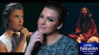 Marija Spasovska - Doma (Home) - FYR Macedonia | JESC 2018 | РЕАКЦИЯ