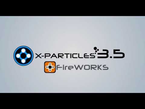 X-Particles 3.5 Tutorial - Fireworks