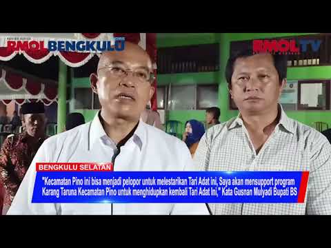 Hidupkan Tari Andun, Bupati Dan Sekda Support Karang Taruna Kecamatan Pino