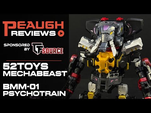 Video Review: 52Toys MechaBeast - BMM-01 PSYCHOTRAIN