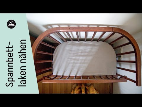 Sewing a fitted sheet for a side bed Maker Mauz Sewing