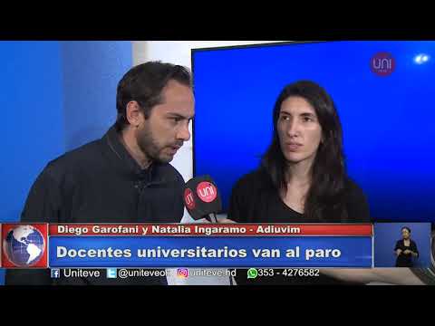 Docentes universitarios de paro