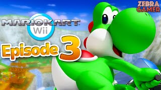 Mario Kart Wii Gameplay Walkthrough Part 3 - Yoshi! 50cc Shell Cup & Banana Cup!