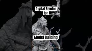 Digital Render for Model Building