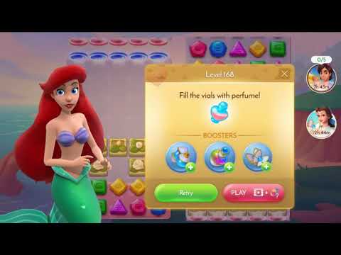 Disney #Princess Majestic Quest #Ariel Little Mermaid, Gameplay Walkthrough Part #50