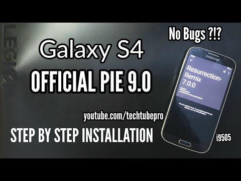 OFFICIAL PIE 9.0 for GALAXY S4 by Resurrection Remix 7.0 | Best PIE ROM for S4 ?!? COMPLETELY TESTED