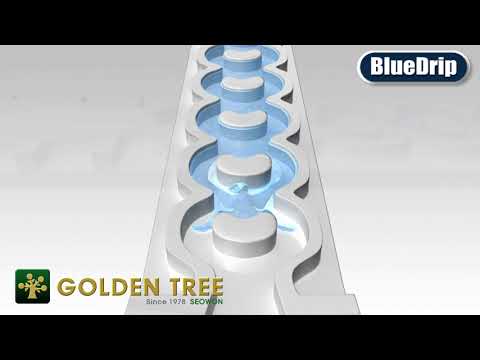 фото капельная лента blue drip (южная корея) щелевая, 6 мил, шаг 15 см, 1400-2800 м 0