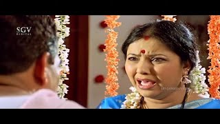Tara Gets Upset On Avinash At First Night Comedy Scene | Pandu Ranga Vittala Kannada Movie
