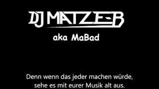 Mashup DJ Matze-B aka MaBad - I Like Short Dick There It Is Man (GEMA Portest Mashup Mix)