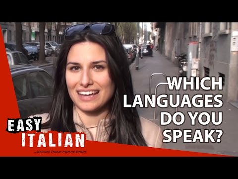 Which languages do you speak? - Easy Italian 8