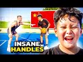 12 Year Old Asian Hooper Has Crazy Handles In This 1v1 Basketball!