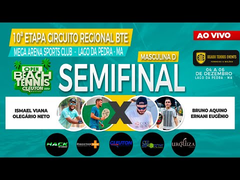 SEMIFINAL MASCULINA D: ISMAEL VIANA / OLEGÁRIO NETO X BRUNO AQUINO / ERNANI EUGÊNIO