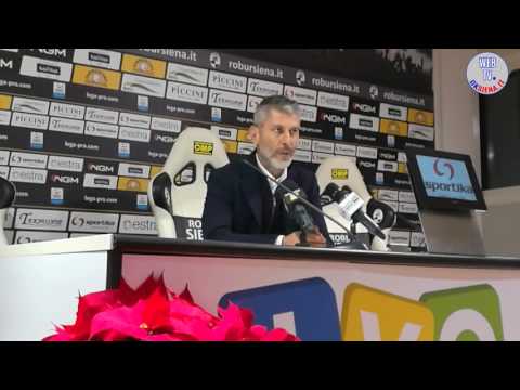 Robur Siena-Pontedera 2-1 - Interviste - 2016