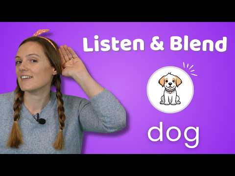 Oral Blending Learn Phonics Phase 2 Double Consonants Learn to Read British Teacher