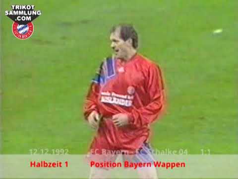 Trikot Jan Wouters vom 12.12.1992 Halbzeit 1