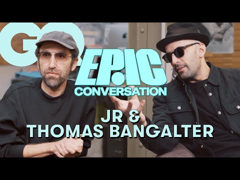 JR et Thomas Bangalter (ex-Daft Punk) parlent processus créatif, art et anonymat | GQ