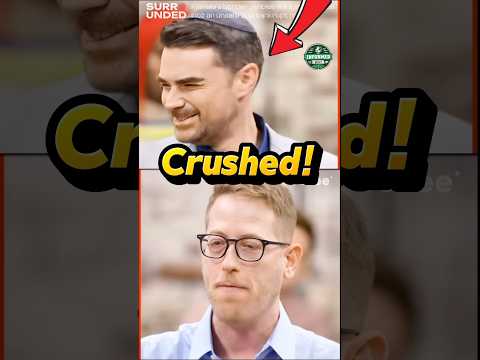 Ben Shapiro Looks Away Right Before the Takedown 🥶‼️