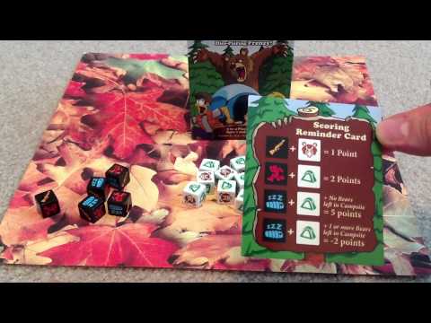 Bears! Dice Game - UnBoxing + Overview
