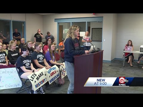 Eudora girls wrestling team fights to have their own program