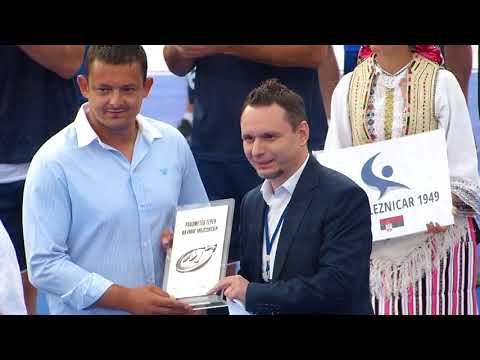 Opening ceremony of 46th handball tournament in Struga (Macedonia)