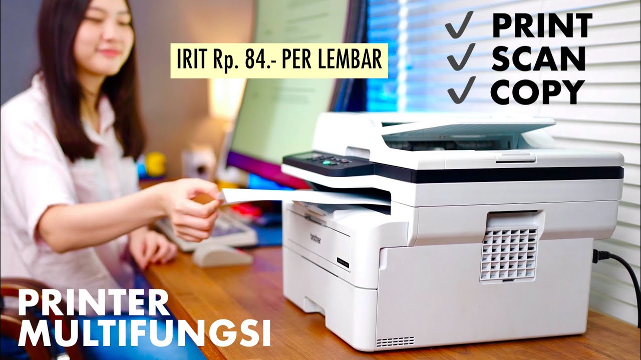 Cuma Rp 84 Perak Sekali Cetak! Laser Printer Brother DCP-B7640DW