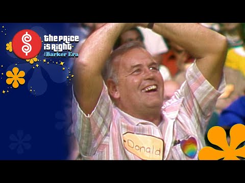 Cheerful Contestant Tries to Beat Secret X on The Price Is Right - The Price Is Right 1982