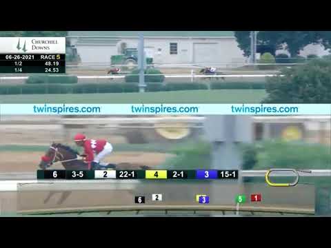 La "Mexicana" LETRUSKA de forma imponente se lleva el FLEUR DE LIS STAKES (G2) en CHURCHILL DOWNS.